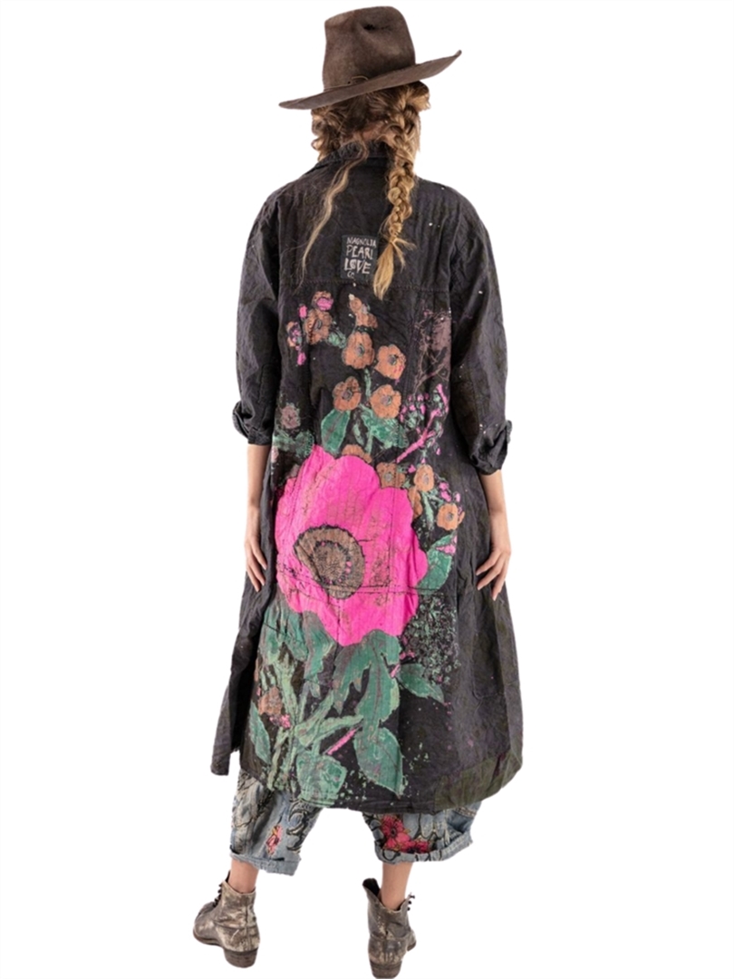 Hand-Painted Helena Coat