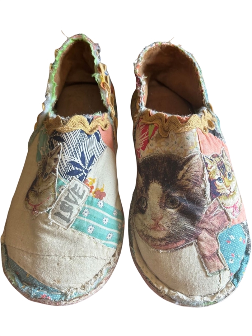 Kitty Quilt Shoes