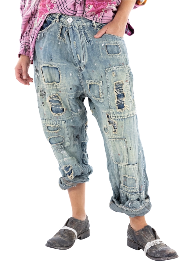 SOLD OUT! Cotton Linen Miner Denims 465