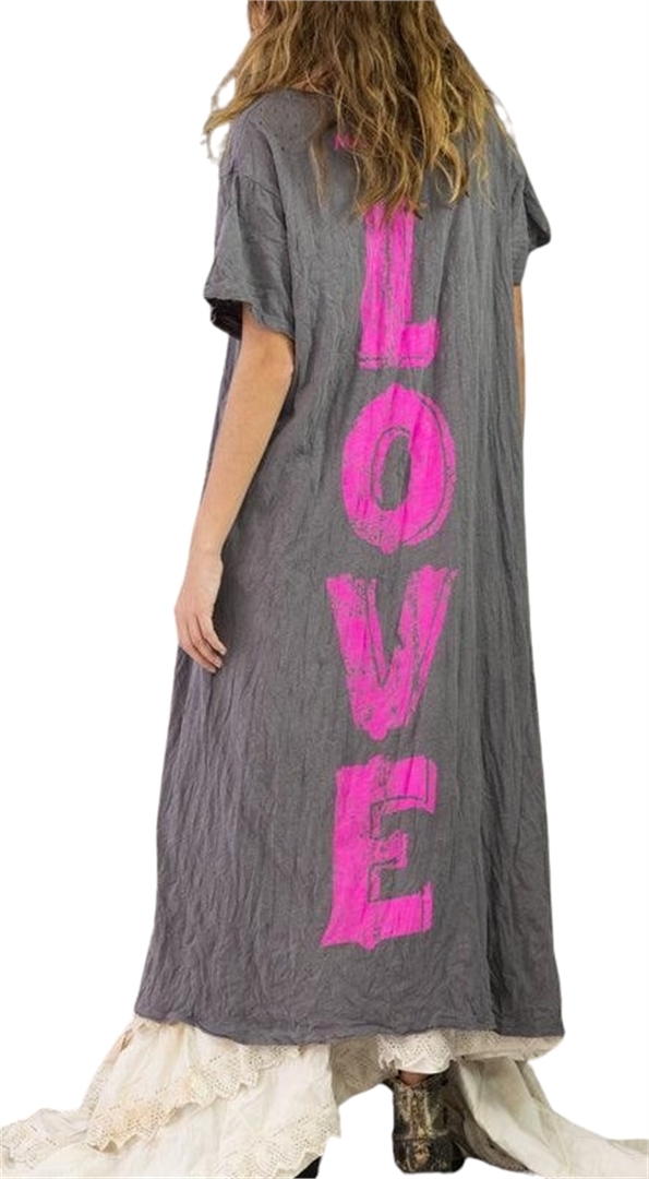 Love Tee Dress #919 - Punk