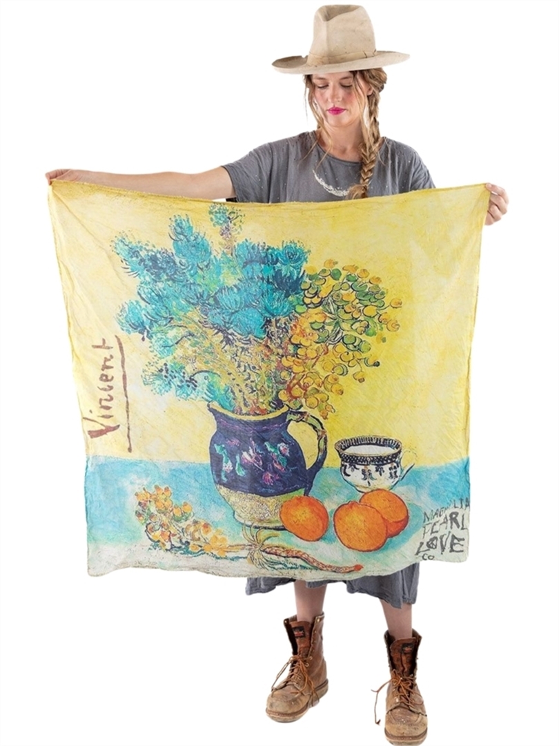 Van Gogh Still Life Scarf