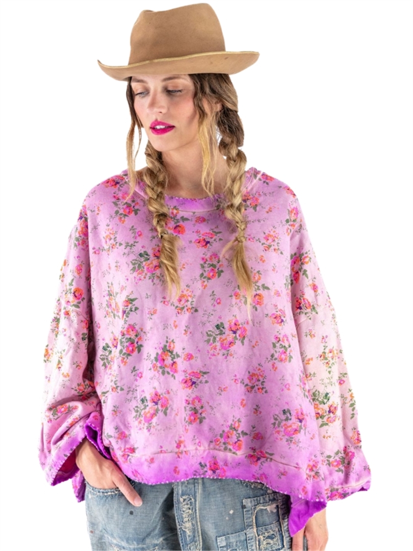 Floral Print Sweatshirt