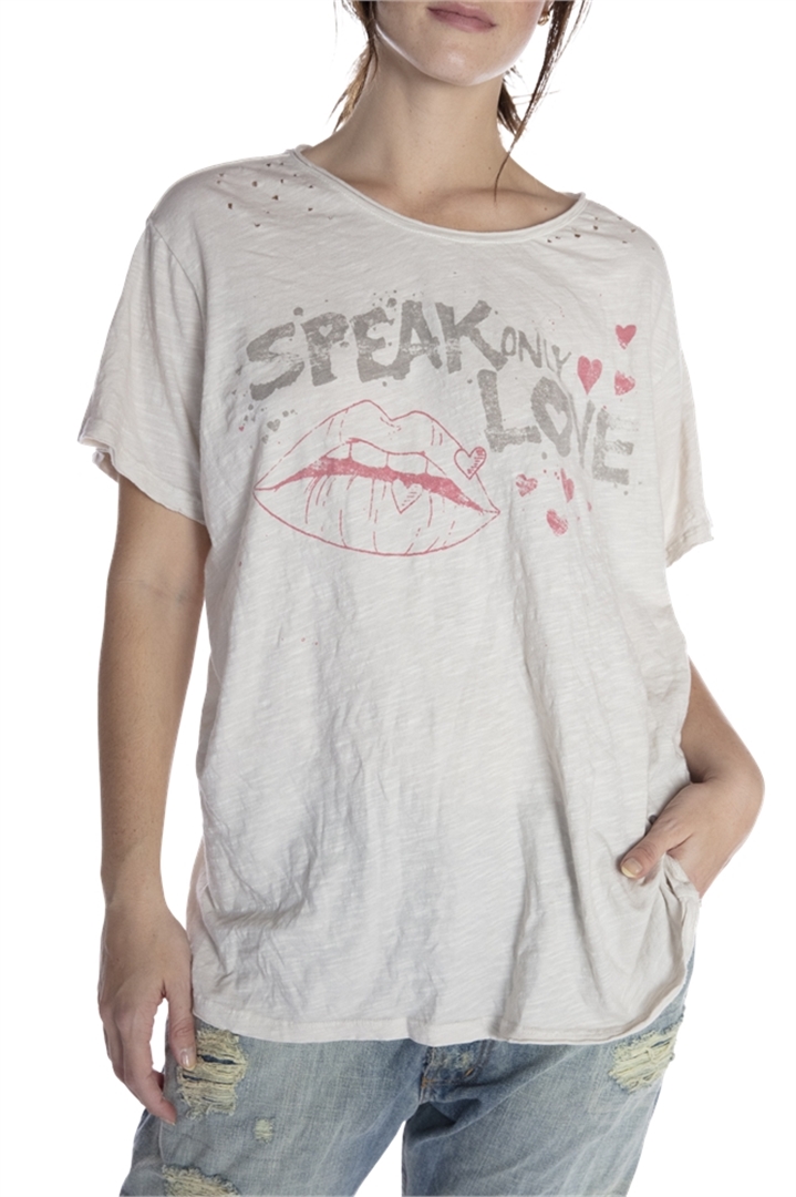 SO SOLD OUT Speak Only Love Tee #923 MOON