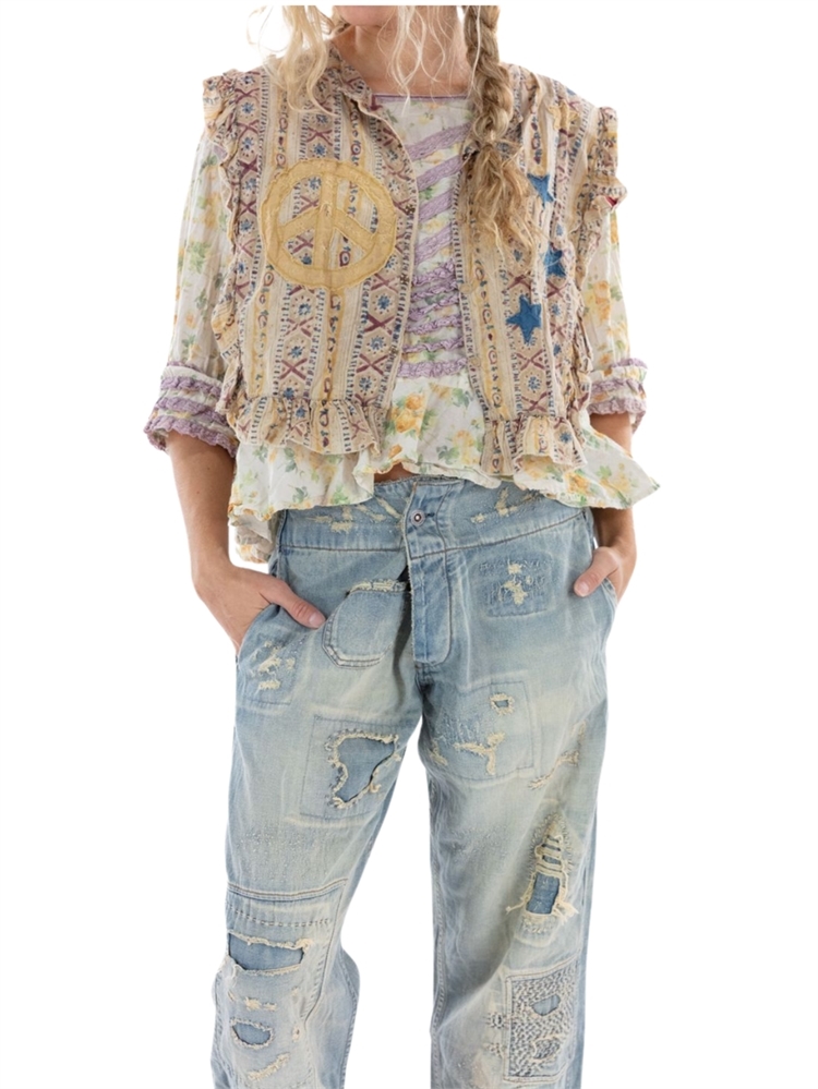 Japa Blockprint Vest