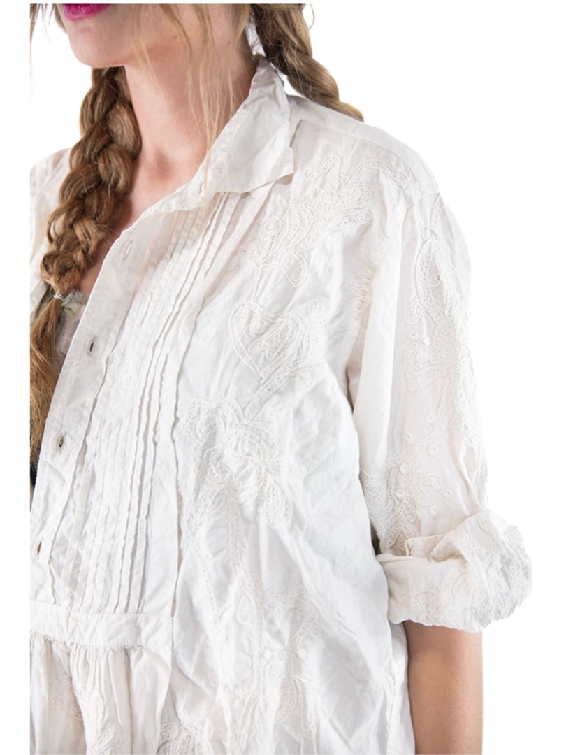 Embroidered Cordelia Night Shirt