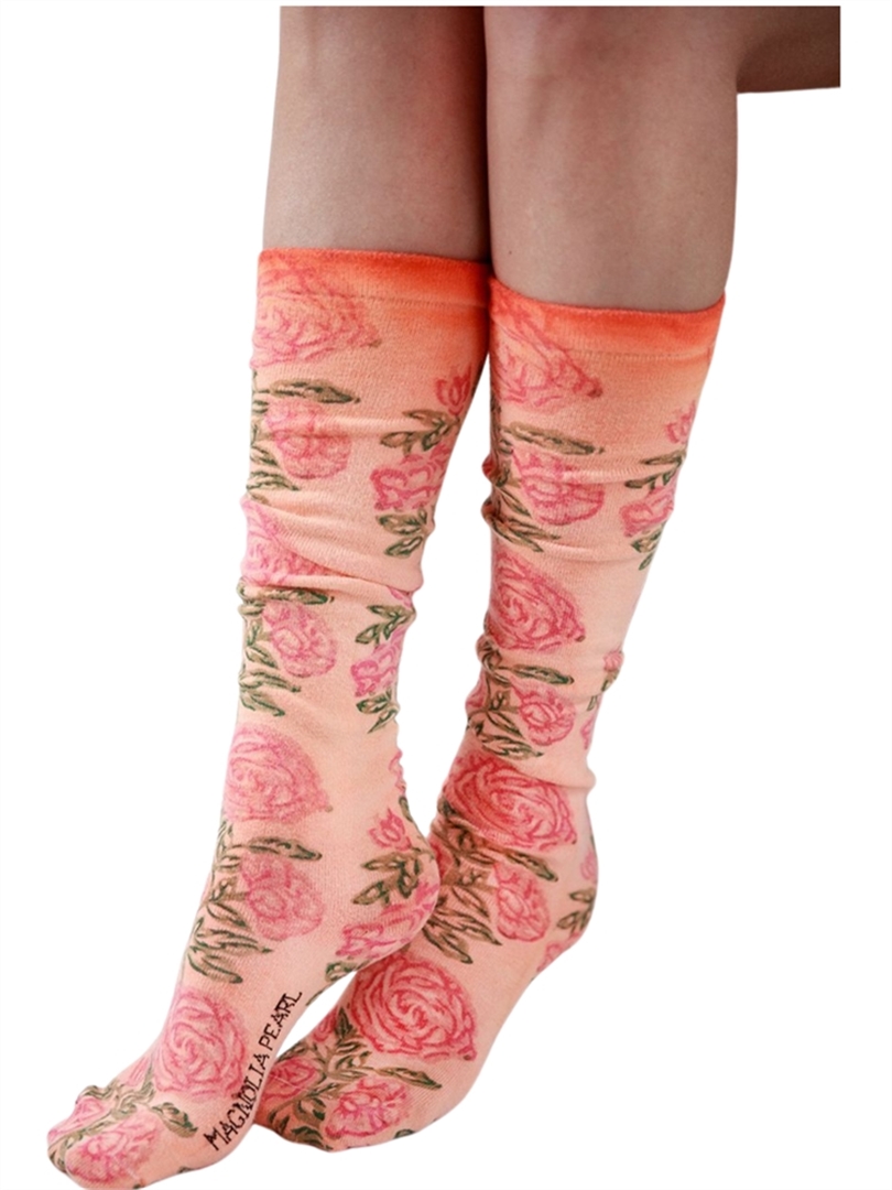 Floral OTK Socks