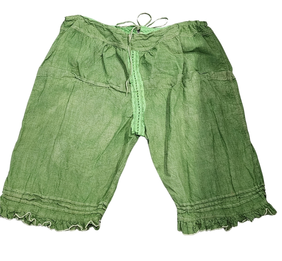 VINTAGE MP - DYED Homespun Linen New Bloomers 112