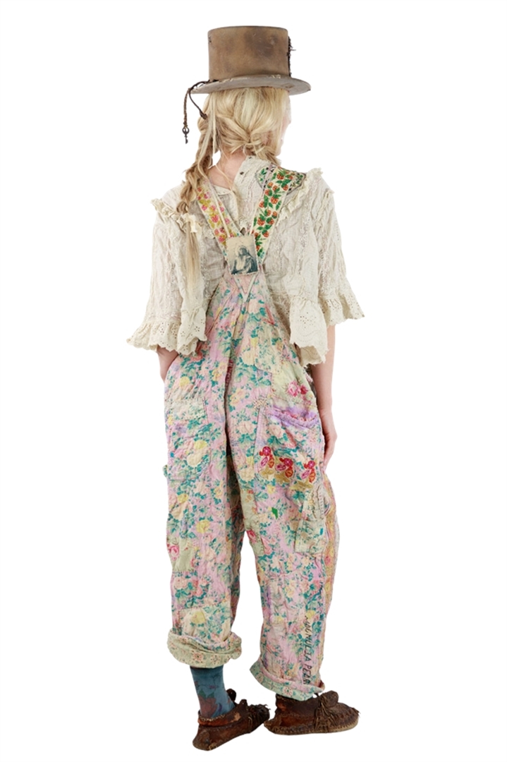 Patchwork Love Overalls