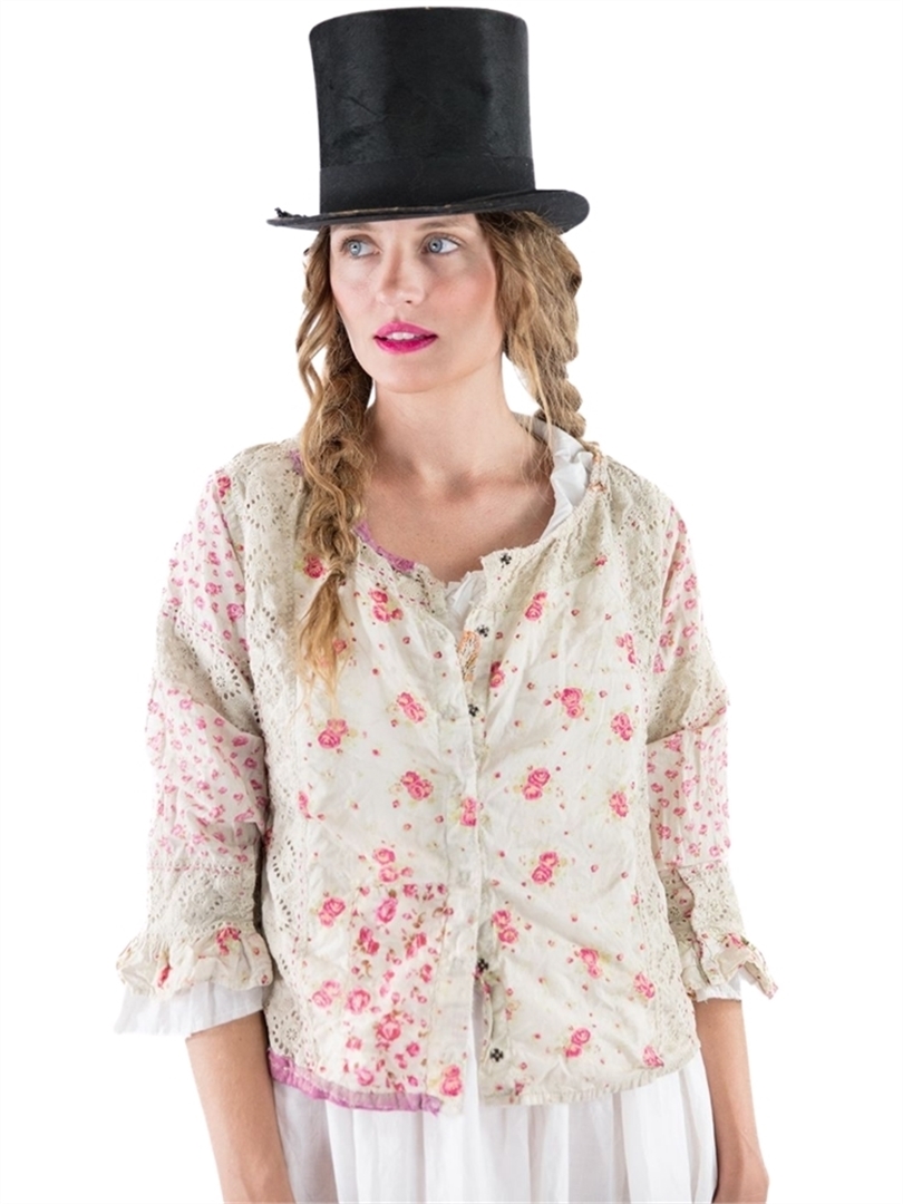 Piecewise Floral Jacket