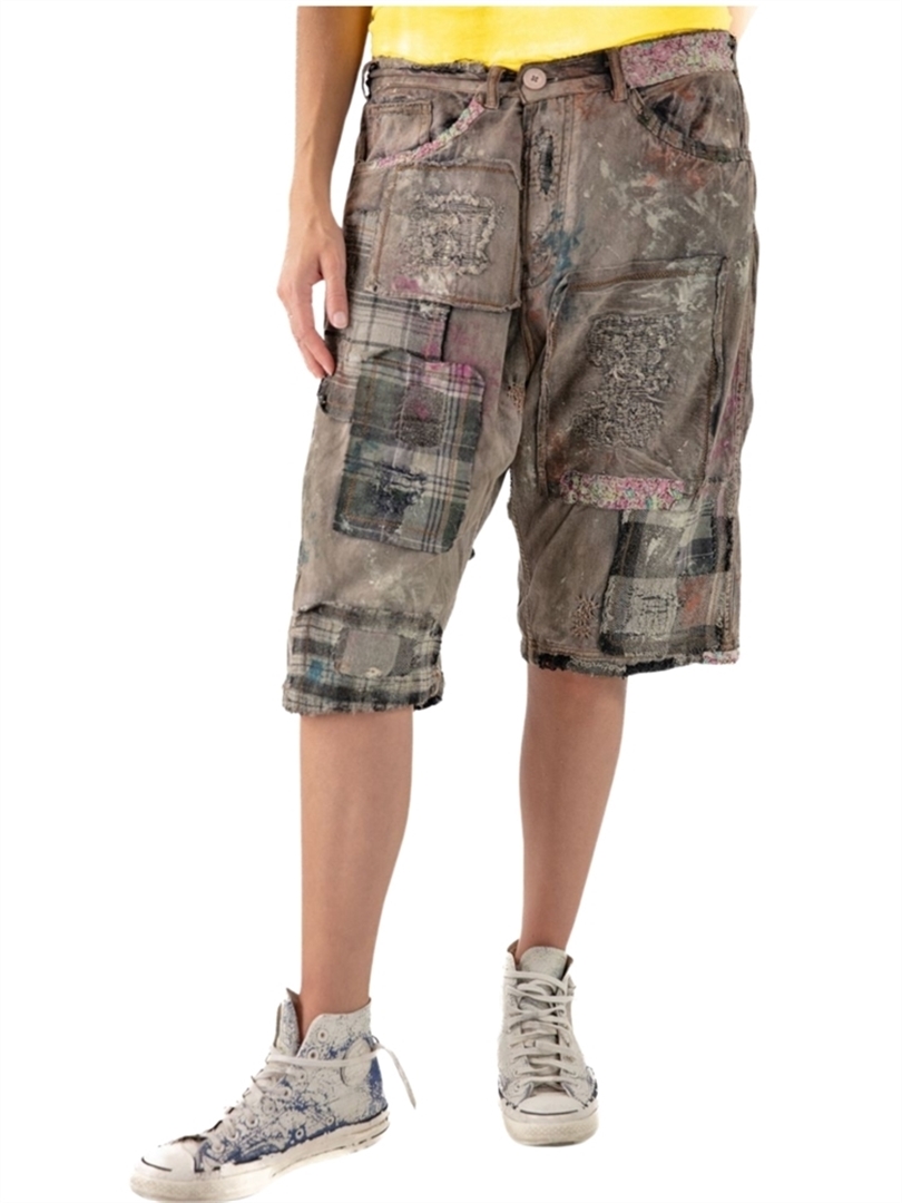 Patchwork Miner Shorts