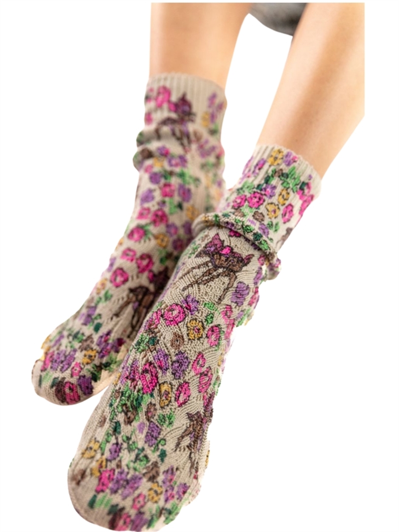 Cotton Jacquard Lil' Dipper Socks