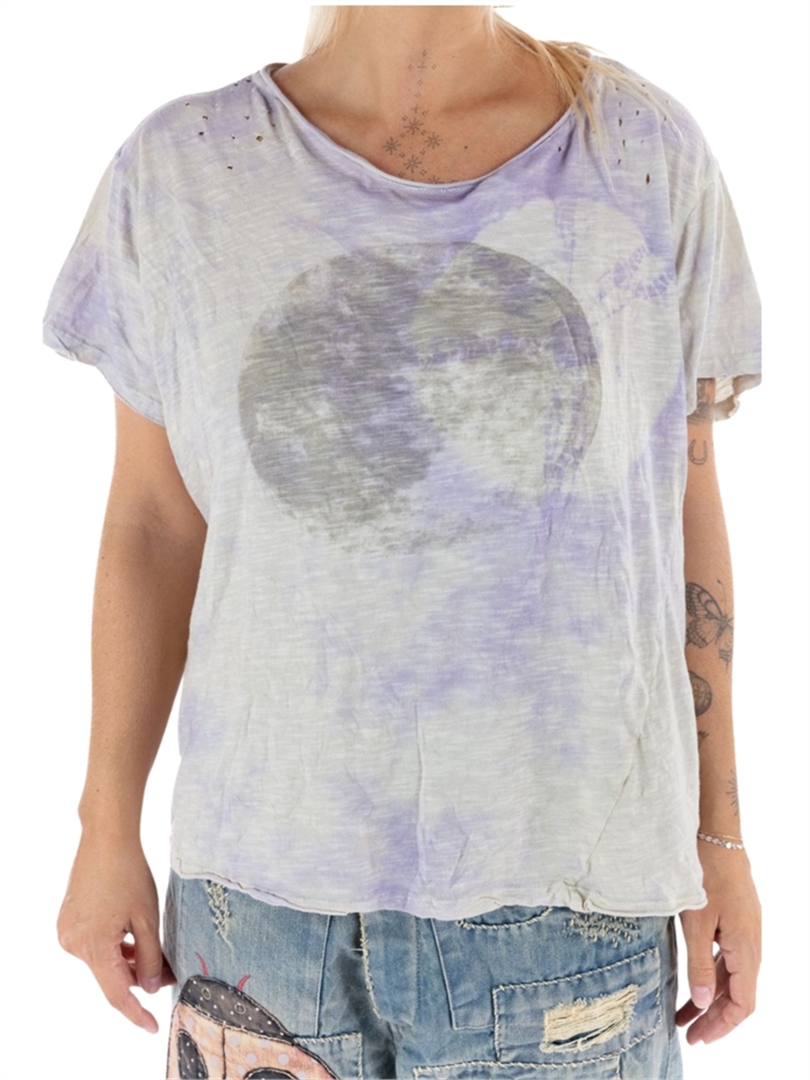 Tie Dye Moon Tee