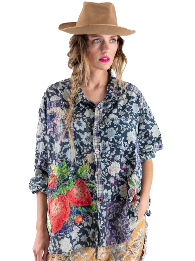 Block Print Adison Workshirt