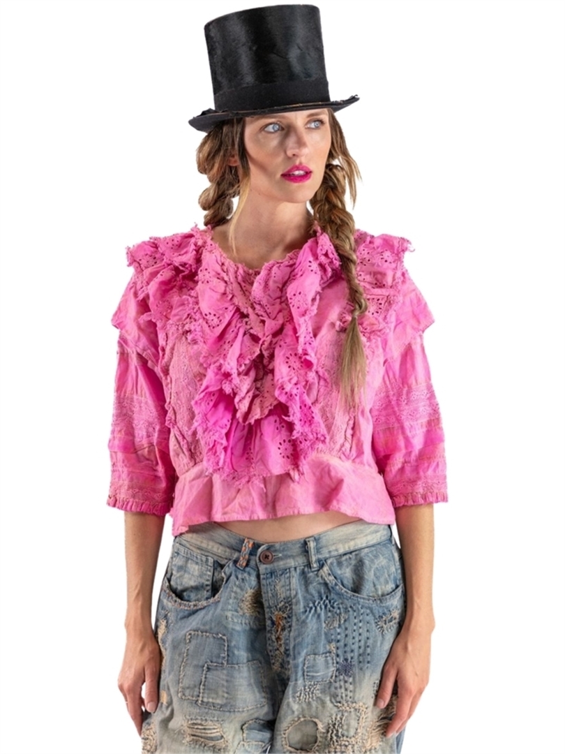 Ruffle Marburger Blouse