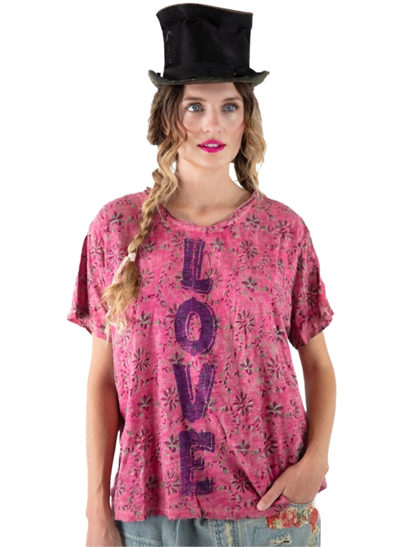 Art of Love Block Print Tee