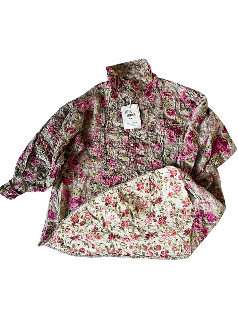 Cotton Quilted Kalamkari Tora Shirt