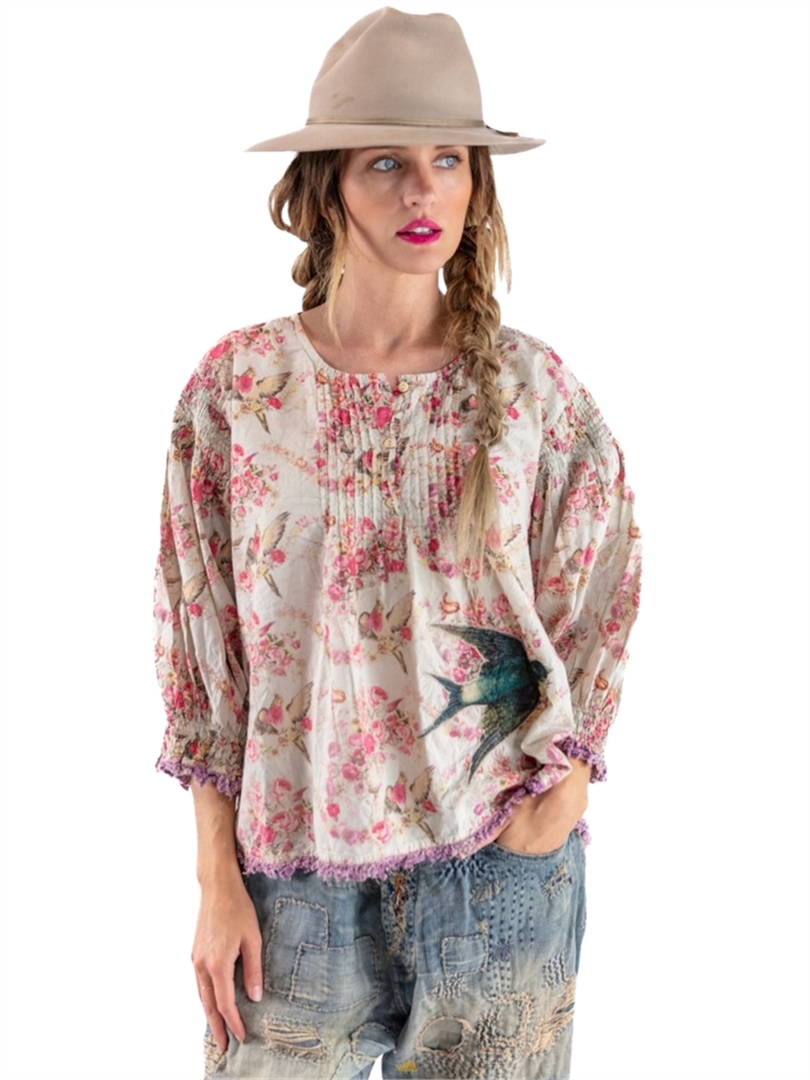 Appliqué Hertsie Blouse