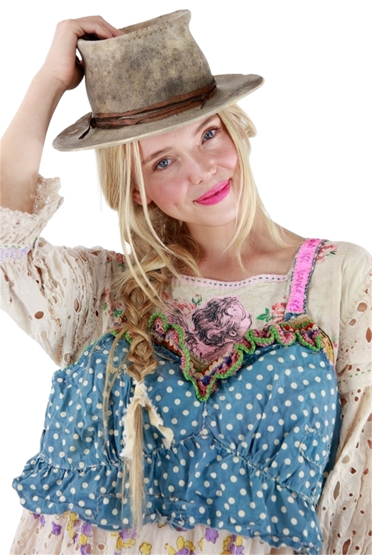 Polka Dot Cropped Tank