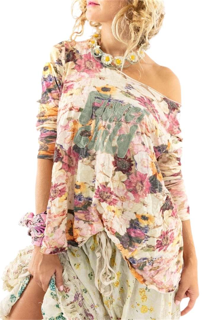 SOLD OUT! Flower Child Dylan Tee #1139 Flower Field