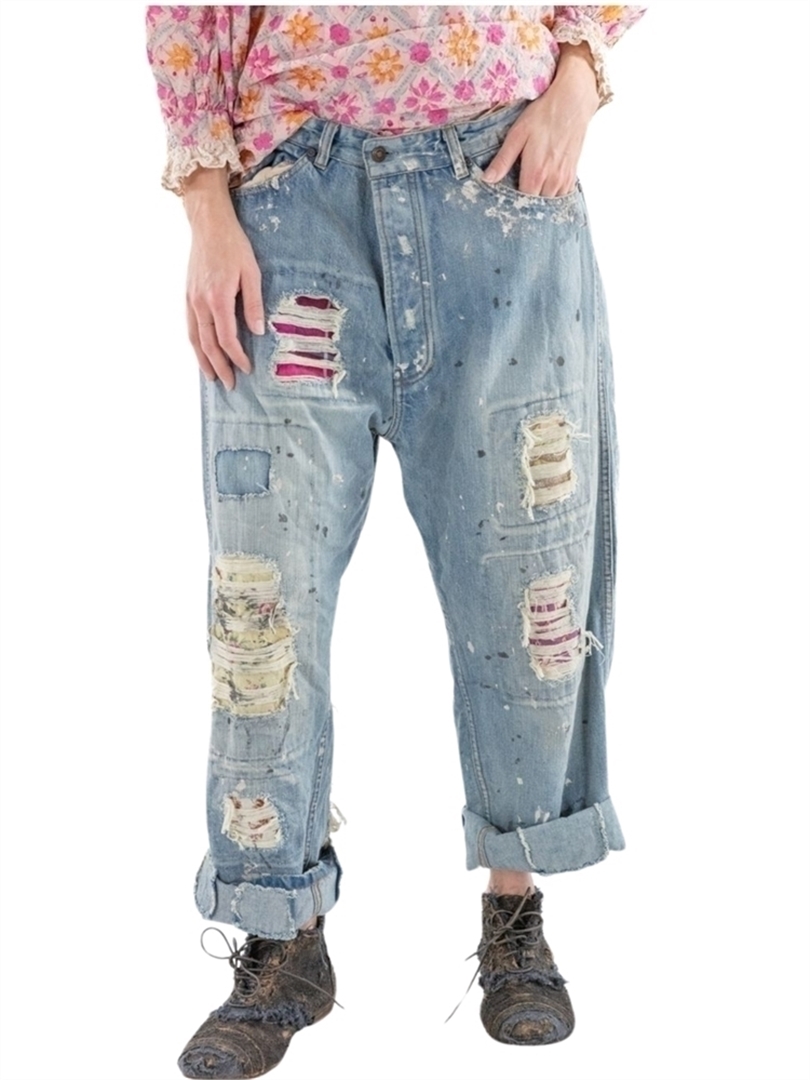 Back-Patched Miner Denims