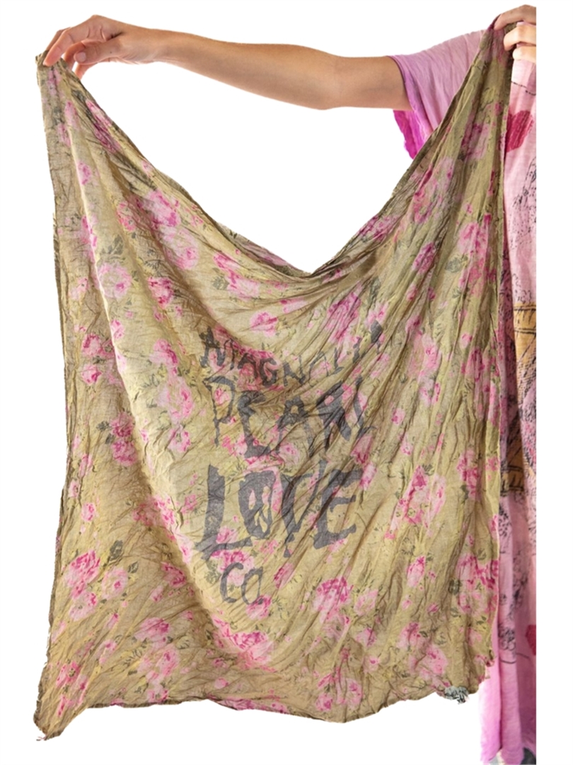 MP Love Co. Floral Scarf