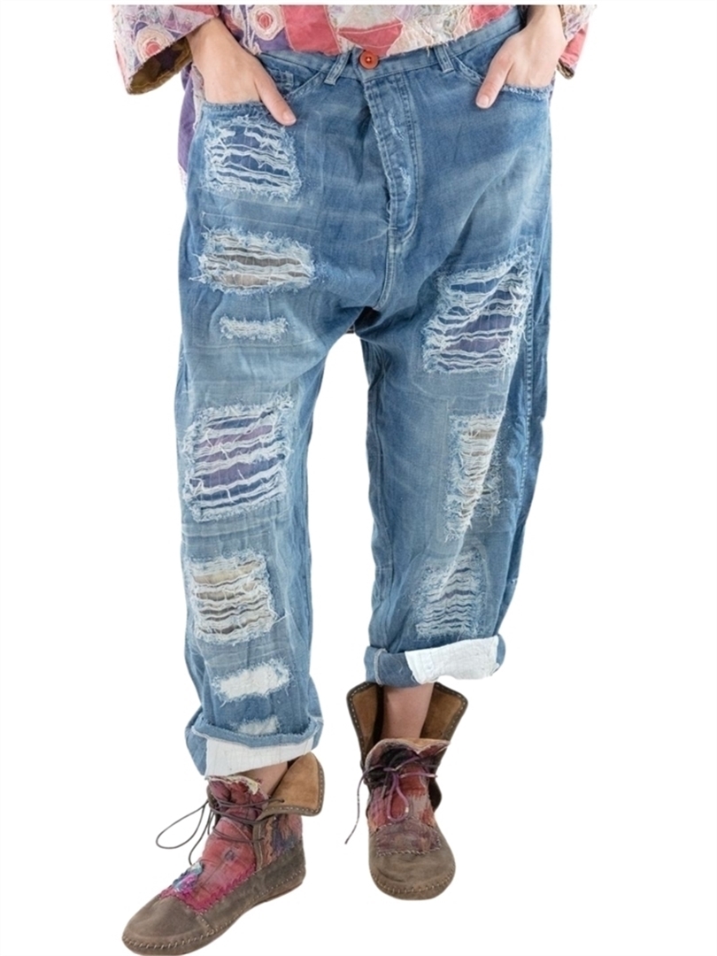 Back-Patched Miner Denims