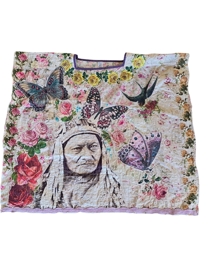 Floral Great Spirits Bretta Poncho