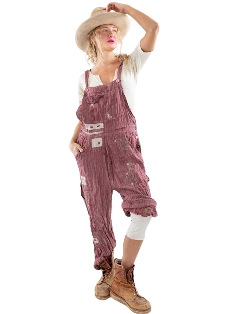 Magnolia Pearl Sunfaded Love Overalls - Sunrise Daisy