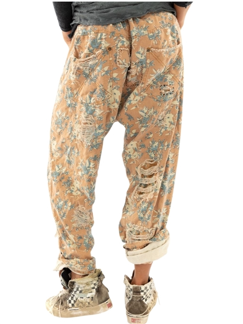 Block Print Miner Pants