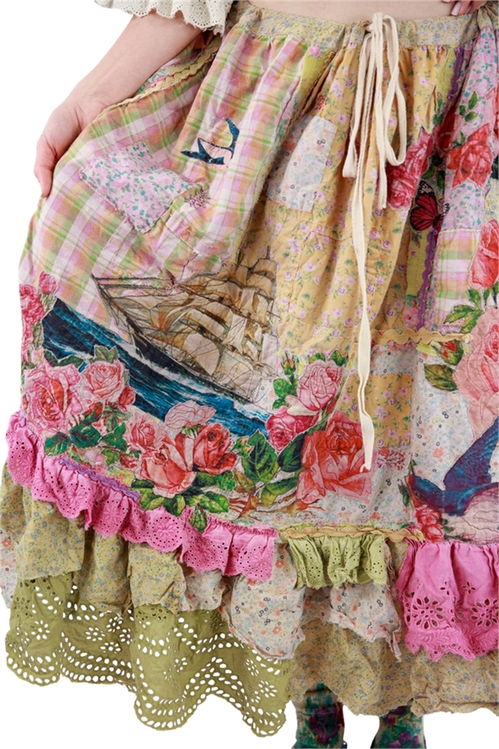 Appliqué Miella Skirt