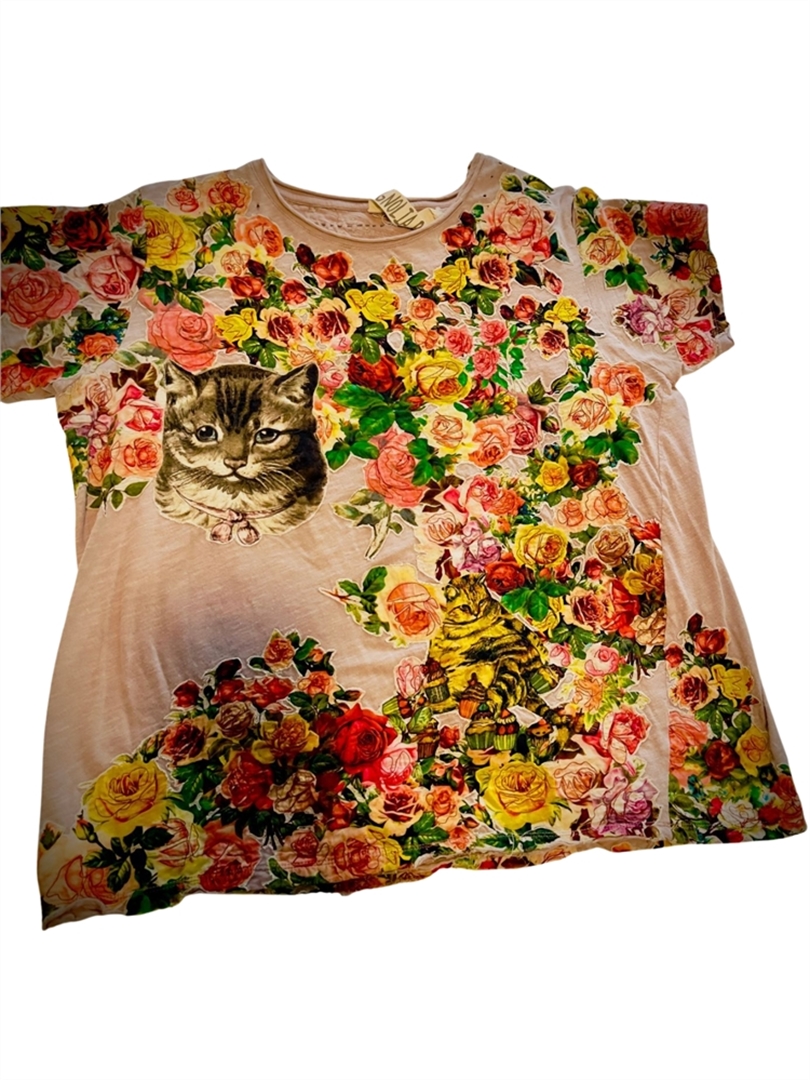 Magnolia Pearl Cat Applique offers Shirt Too