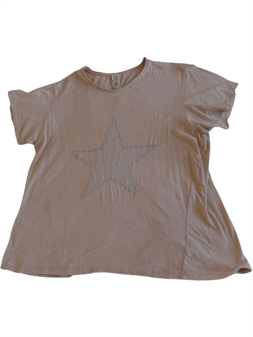 STAR APPLIQUE TEE - MOLLY