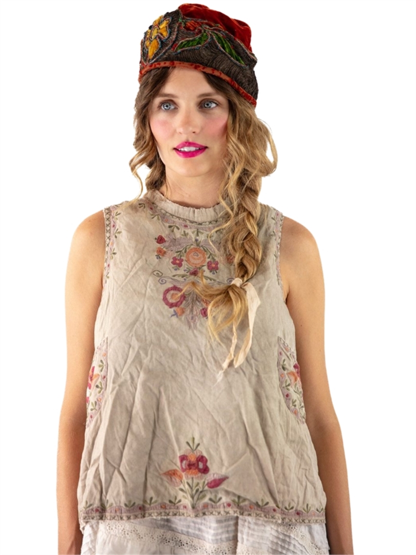 Embroidered Luuka Vest