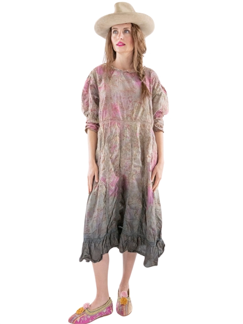 Dip-Dyed Donby Dress