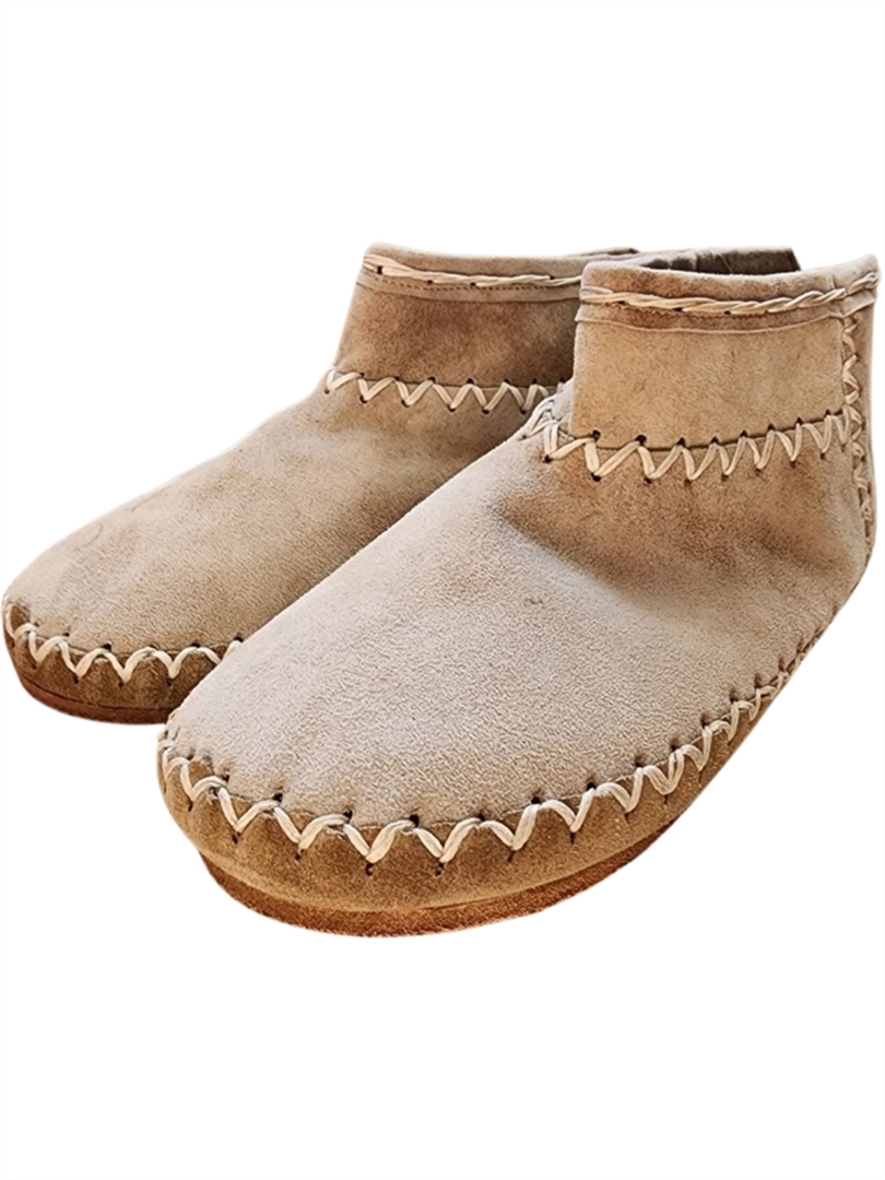 All Leather Handmade Moccasins - Sand Bar 115