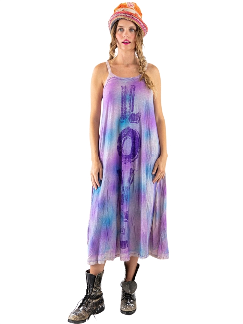 Circus Love Tie Dye Astrid Tank Dress