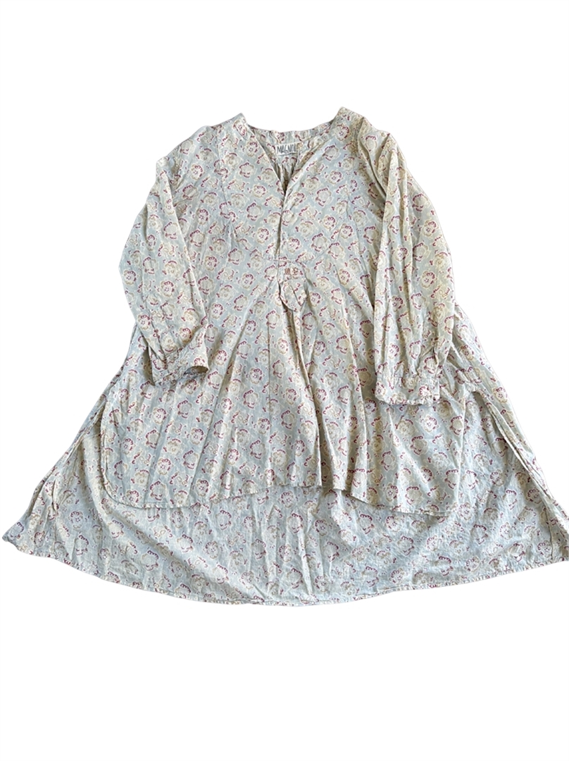 Hand Block-Print Ines Shirt #928