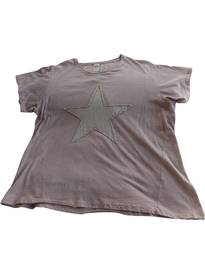 STAR APPLIQUE TEE - DAYDREAM