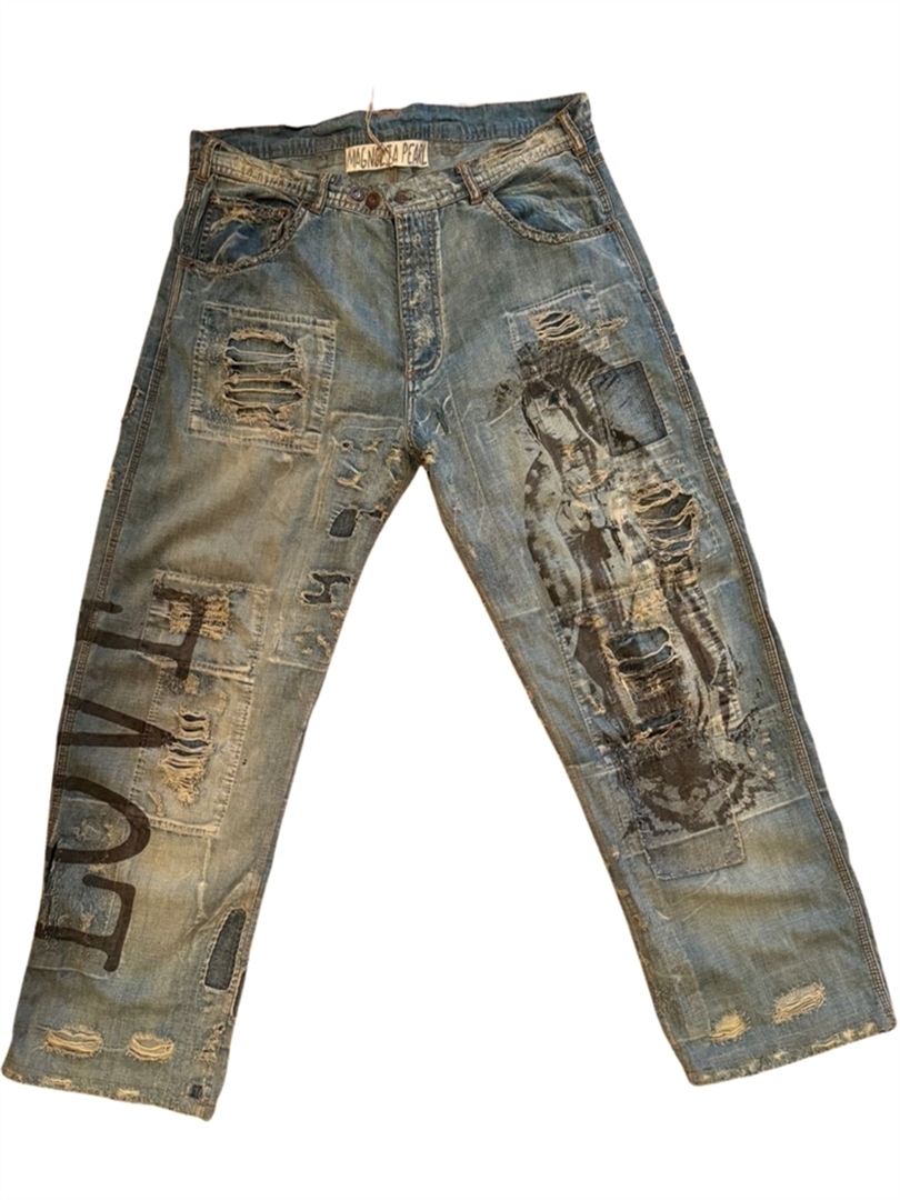 Guadalupe Ranchero Cotton Denim Jeans