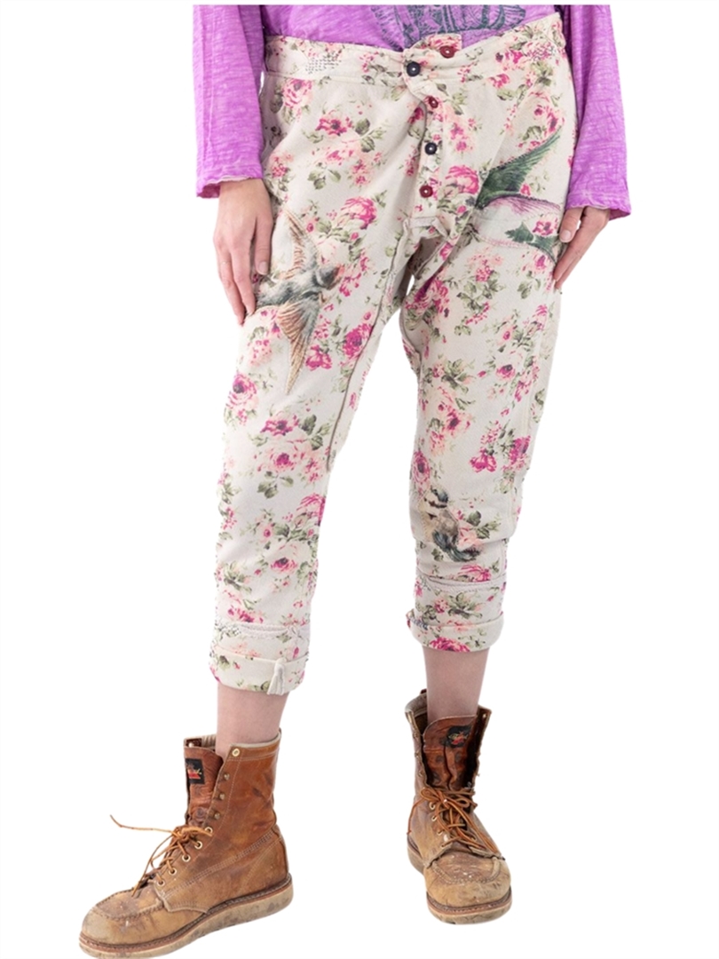 Fleece Floral Underjohns