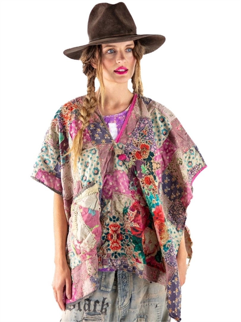 Patchwork Poncho