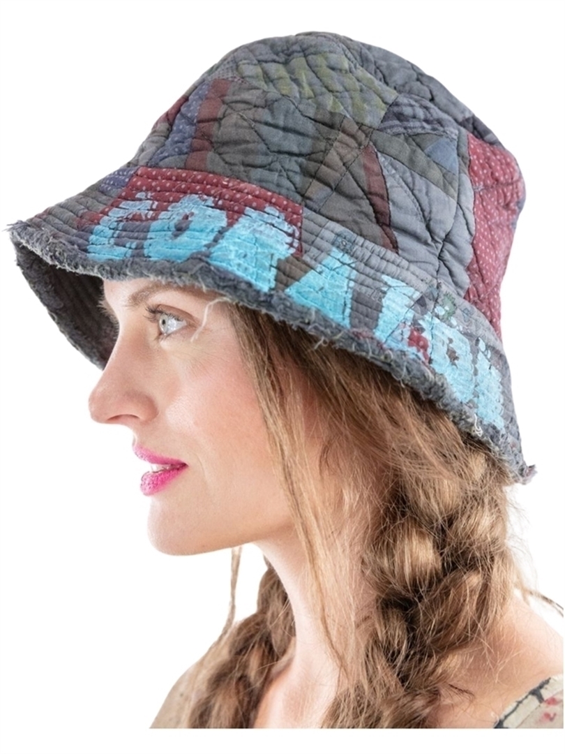 Magnolia pearl bucket hat Magnolia Pearl Audrey Calico Hat | Free People main image 3