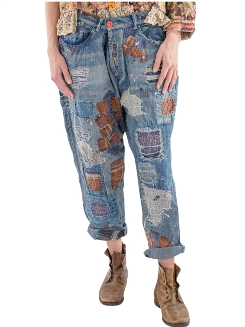Patched Miner Denims
