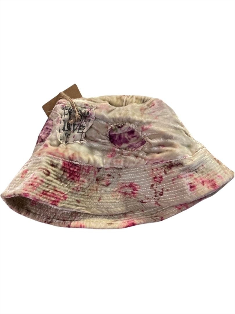 Velvet Floral Hunter Bucket Hat