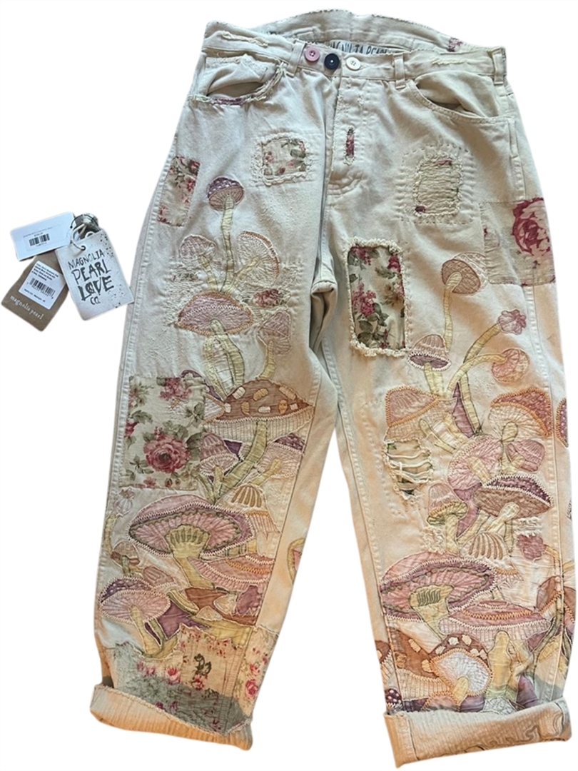 Magnolia Pearl PANTS 310-MOON-OS Mushroom